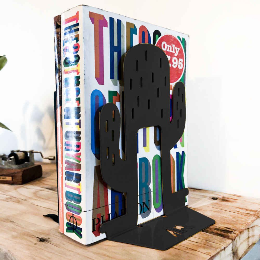 قاعدة بتصميم صبار من المعدن لمحبي الطبيعة