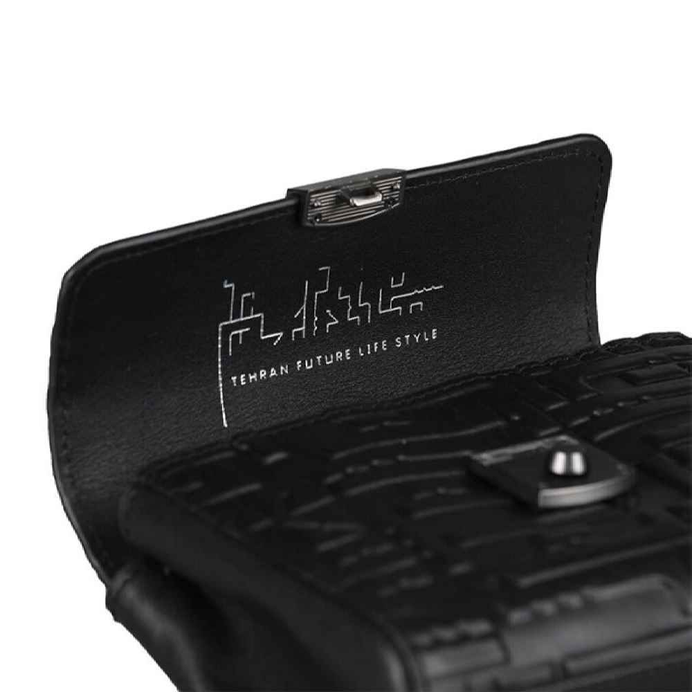 حقيبة خصر جلدية أصلية بحزام قابل للتعديل – بيان الموضة للرجال