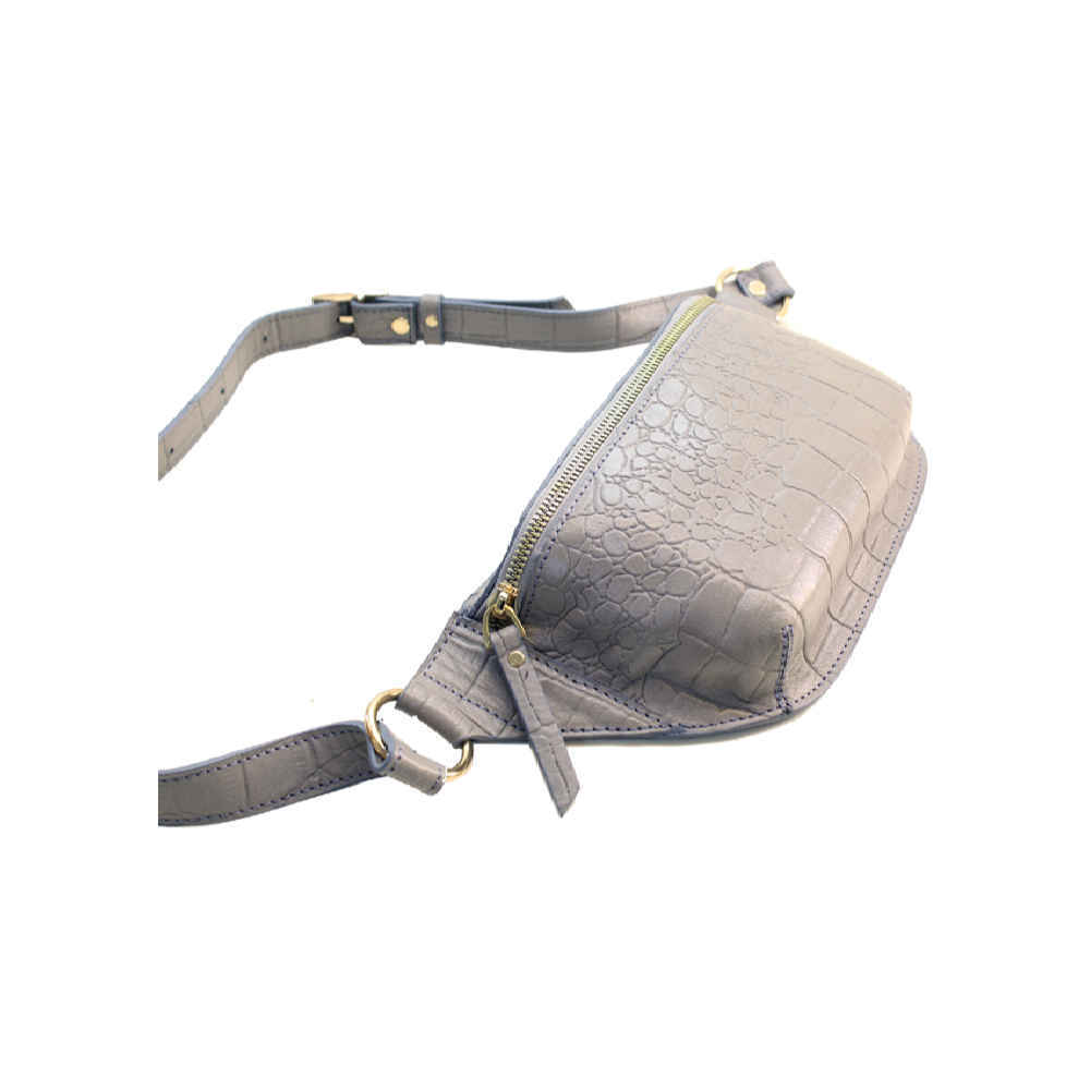 حقيبة خصر جلدية أصلية بحزام قابل للتعديل للنساء – للاستخدام اليومي