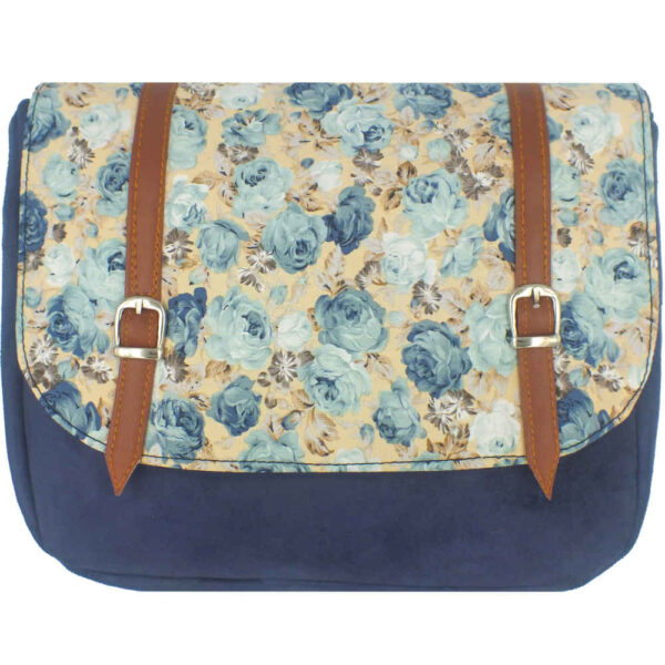 حقيبة كتف عبر الجسم بوهيمية بنمط زهري - بهشت