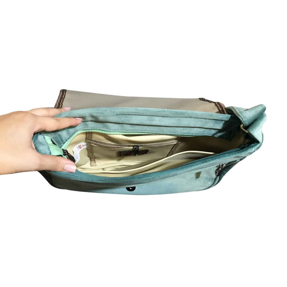 حقيبة كتف عبر الجسم بوهيمية بنمط زهري – دشت