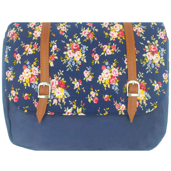 حقيبة كتف عبر الجسم بوهيمية بنمط زهري