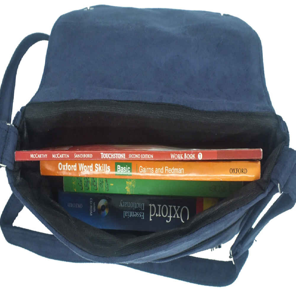 حقيبة كتف عبر الجسم بوهيمية بنمط مستوحى من إيران – سرمه