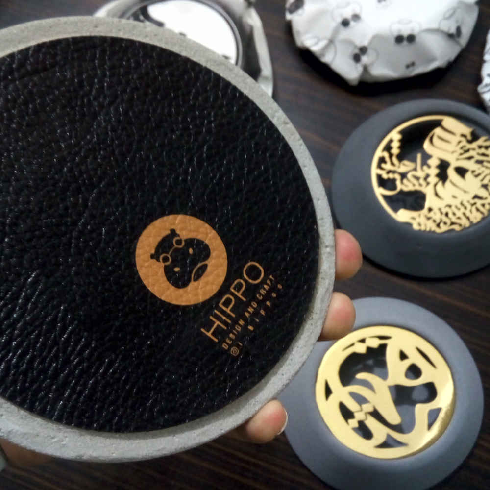 منفضة سجائر من الاسمنت الإيراني – تصميم خط هِش عصري