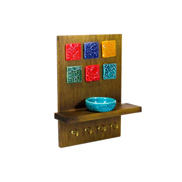 حامل مفاتيح جداري مزخرف بتصميم أفارد