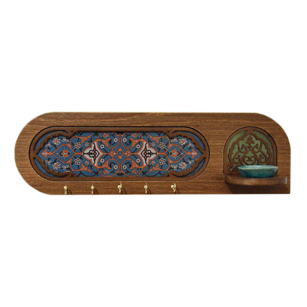 حامل مفاتيح جداري مزخرف بتصميم أفق