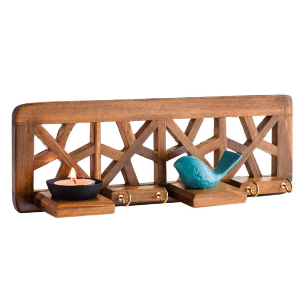 حامل مفاتيح جداري مزخرف بتصميم يارا