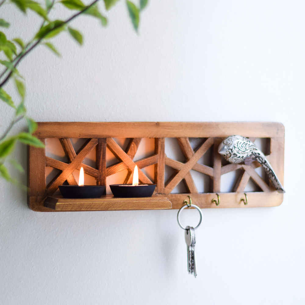 حامل مفاتيح جداري مزخرف بتصميم يارا