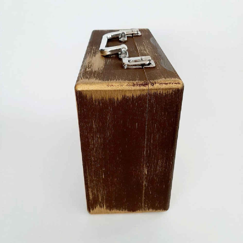 صندوق خشبي لهدايا مع نمط مستوحى من إيران فريماه