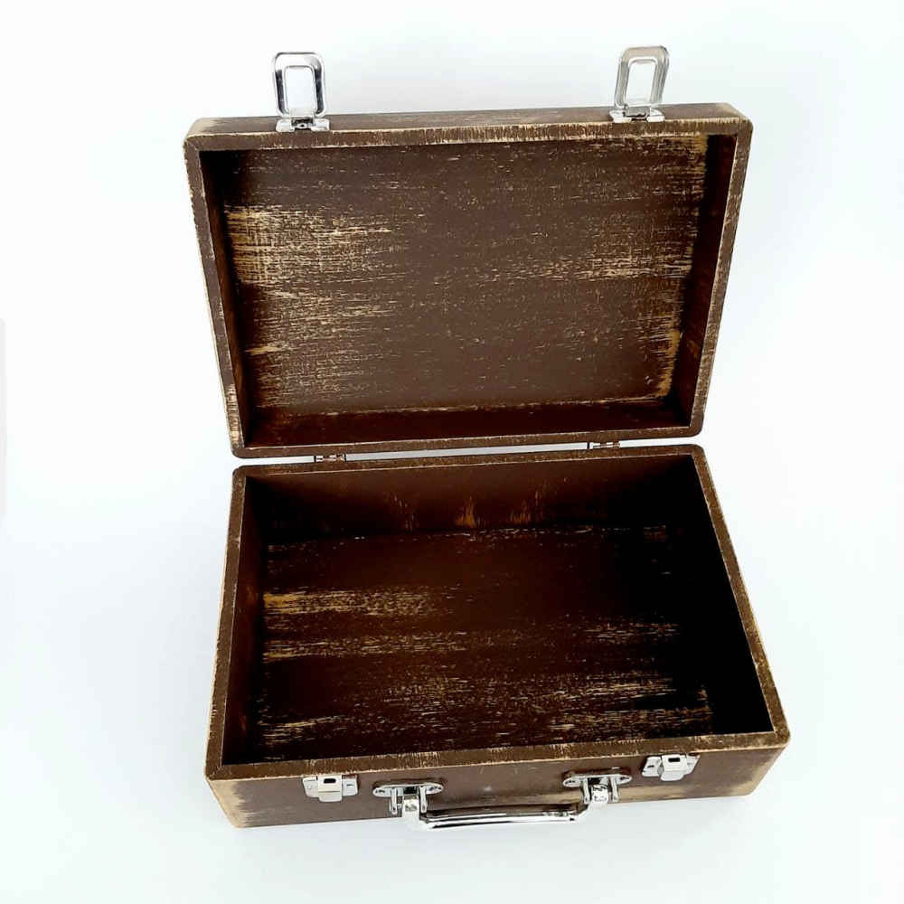 صندوق خشبي لهدايا مع نمط مستوحى من إيران فريماه