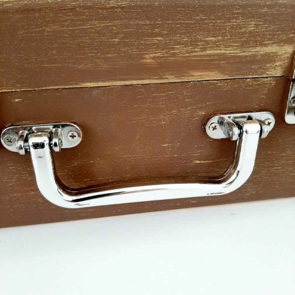 صندوق خشبي لهدايا مع نمط مستوحى من إيران رها