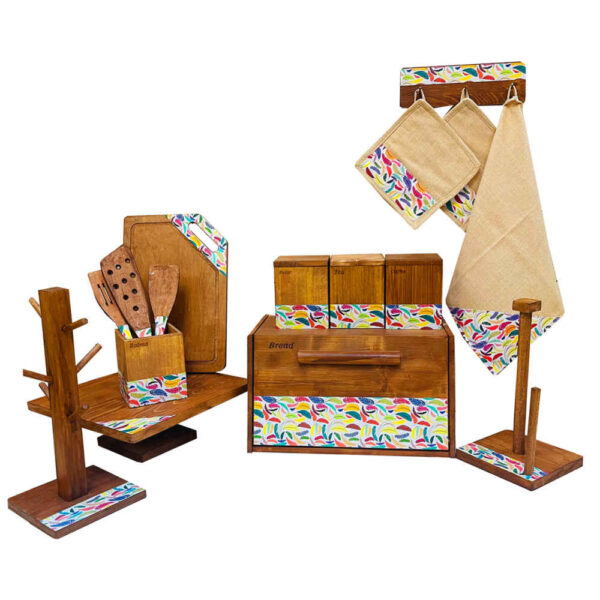 مجموعة أدوات مطبخ 16 قطعة طراز ريشة