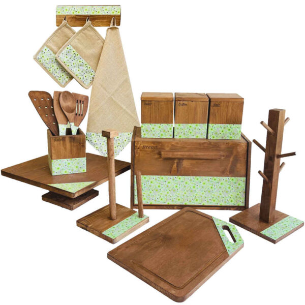 مجموعة أدوات مطبخ 16 قطعة طراز سنا