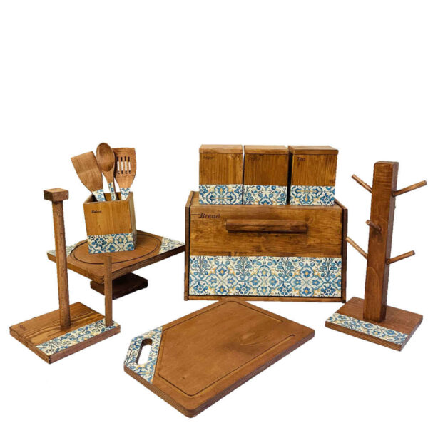 مجموعة أدوات مطبخ 16 قطعة طراز صناعي