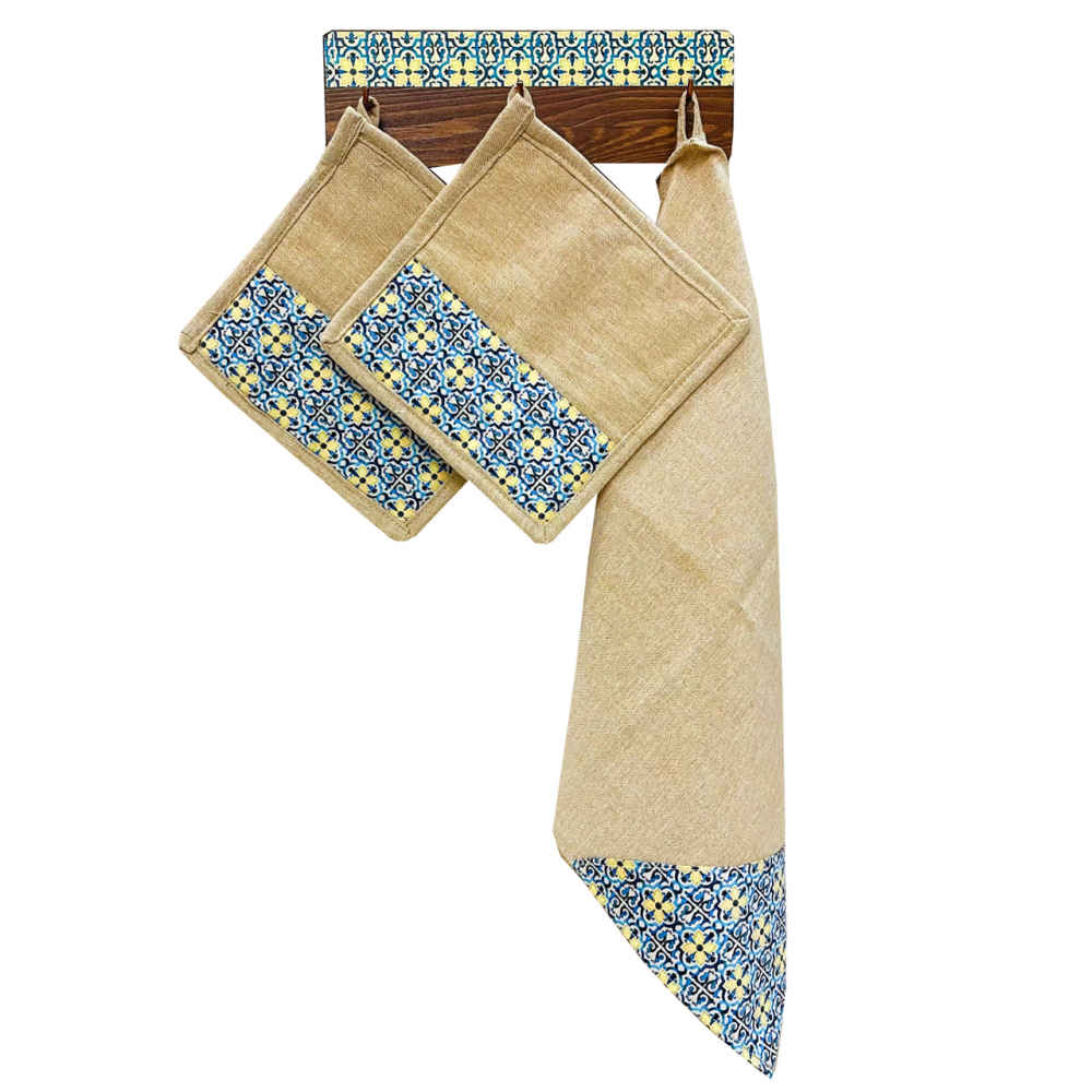 مجموعة أدوات مطبخ 16 قطعة طراز تقليدي