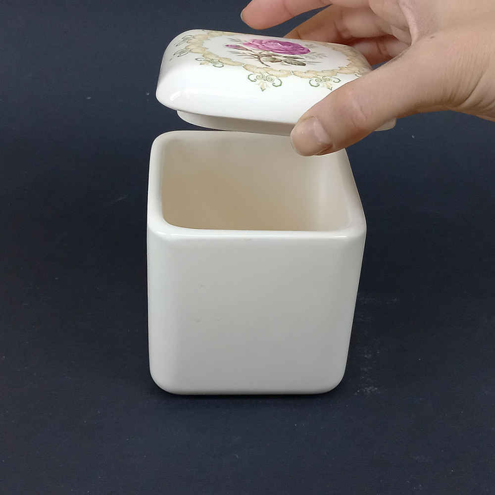 طقم علب سيراميك – مثالي لتخزين وتنظيم المطبخ، بهار (3x)