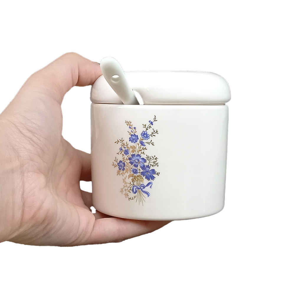 طقم علب سيراميك – مثالي لتخزين وتنظيم المطبخ، عروس (3x)