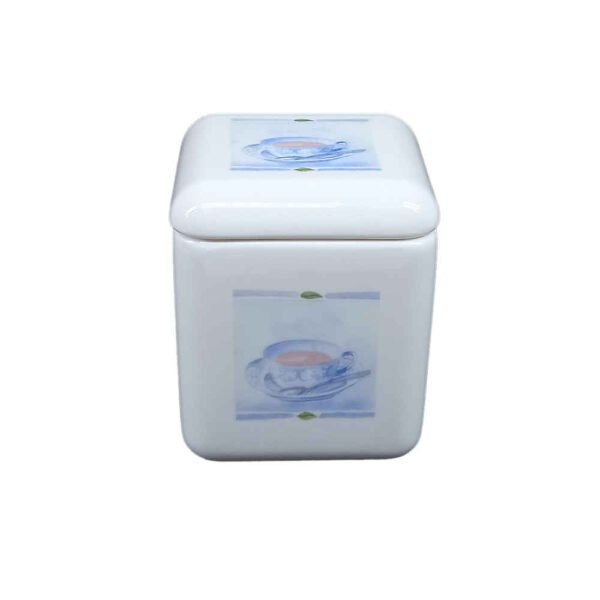 طقم علب سيراميك - تخزين أنيق للقهوة والشاي والمزيد (3x)