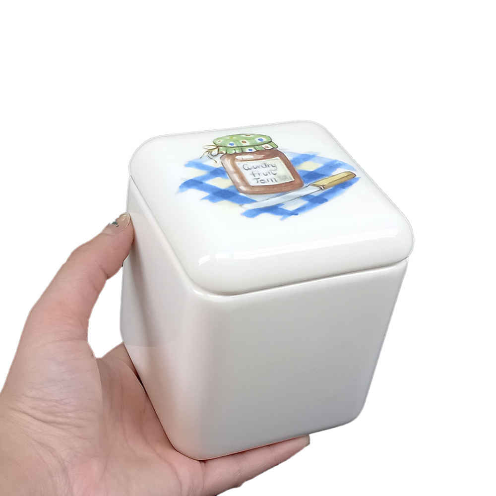 طقم علب سيراميك – مثالي لتخزين وتنظيم المطبخ (3x)