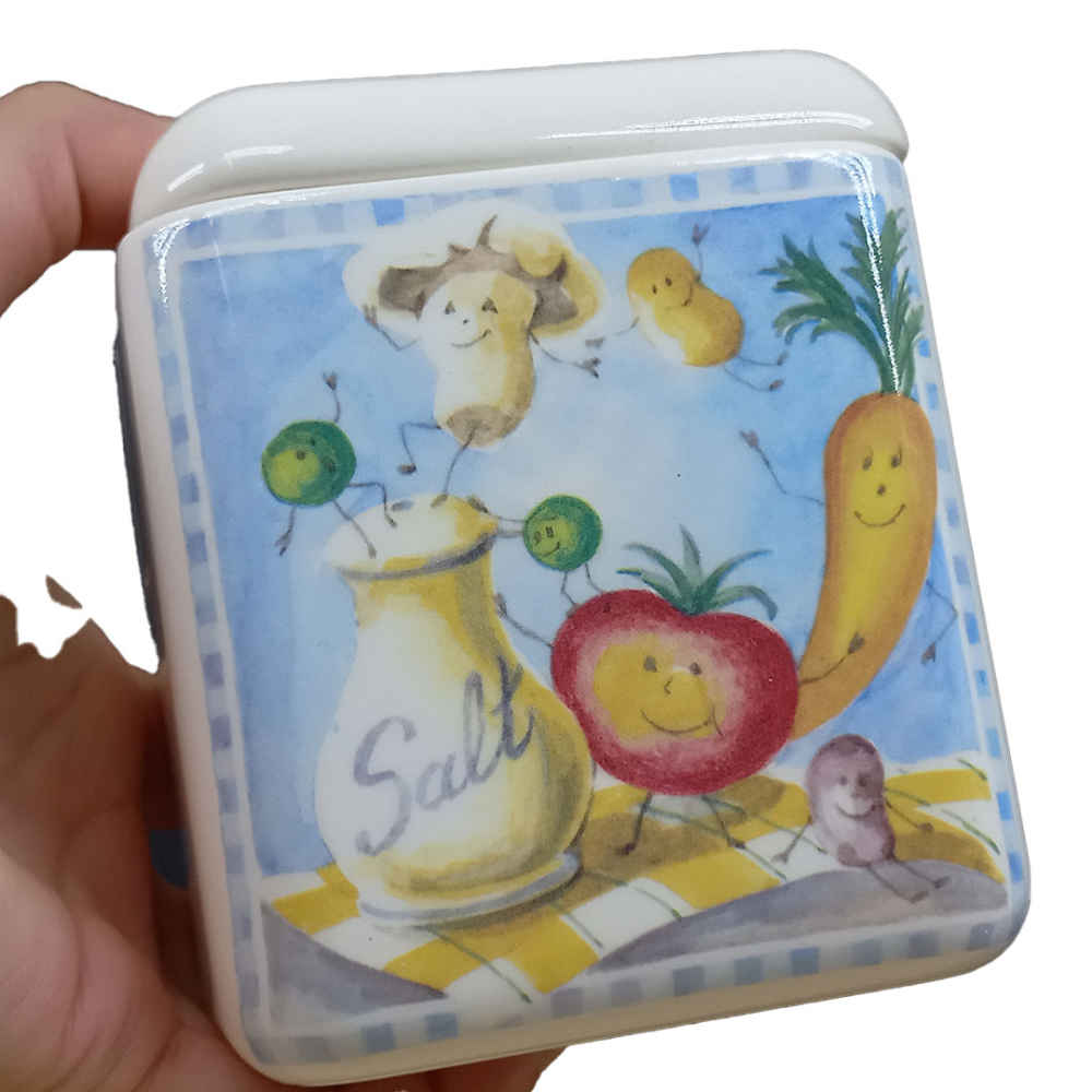 طقم علب سيراميك – تخزين أنيق للقهوة والشاي والمزيد (3x)