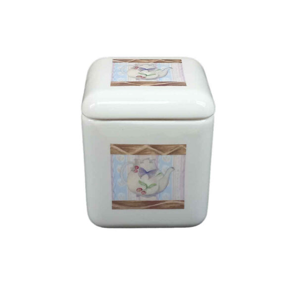 طقم علب سيراميك - تخزين أنيق للقهوة والشاي والمزيد (3x)