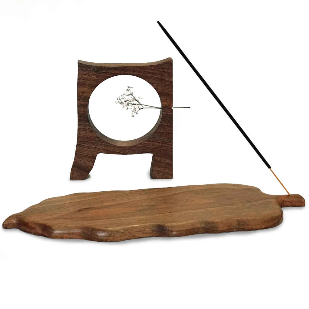 حامل بخور خشبي – موديل جينا