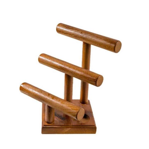 حامل ومُنظِّم مجوهرات خشبي جديد طراز بربارا