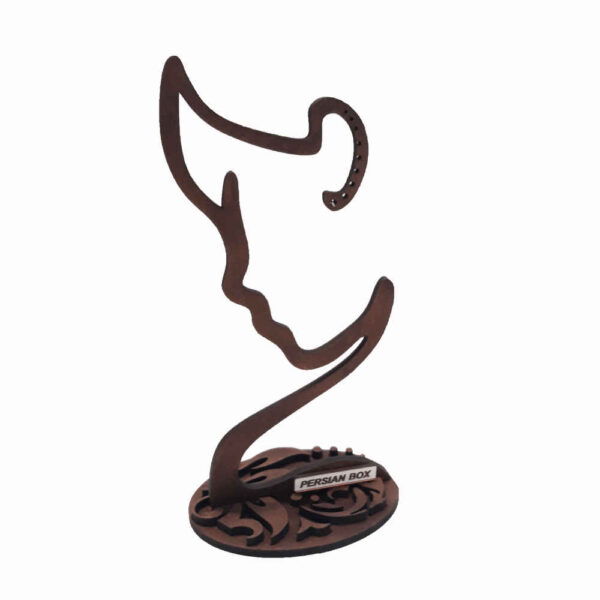 حامل ومُنظِّم مجوهرات خشبي جديد طراز وجه