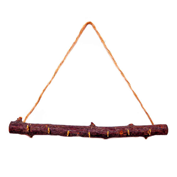 حامل ومُنظِّم مجوهرات خشبي جديد طراز ريفي (x2)