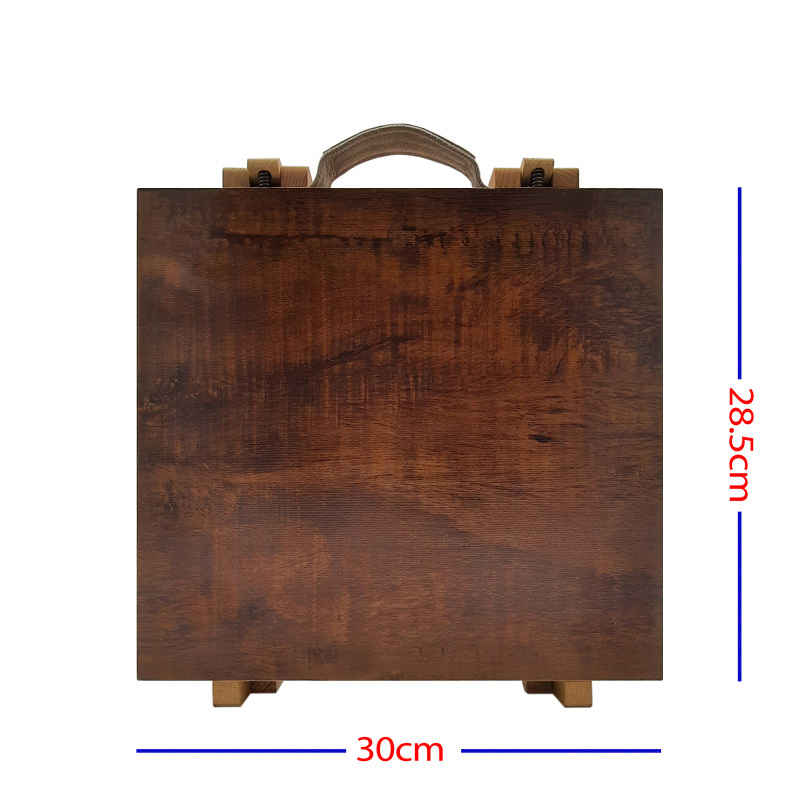 حافظة أقلام ملونة خشبية 120 لون مع درج – مجموعة باسارجاد للفنانين