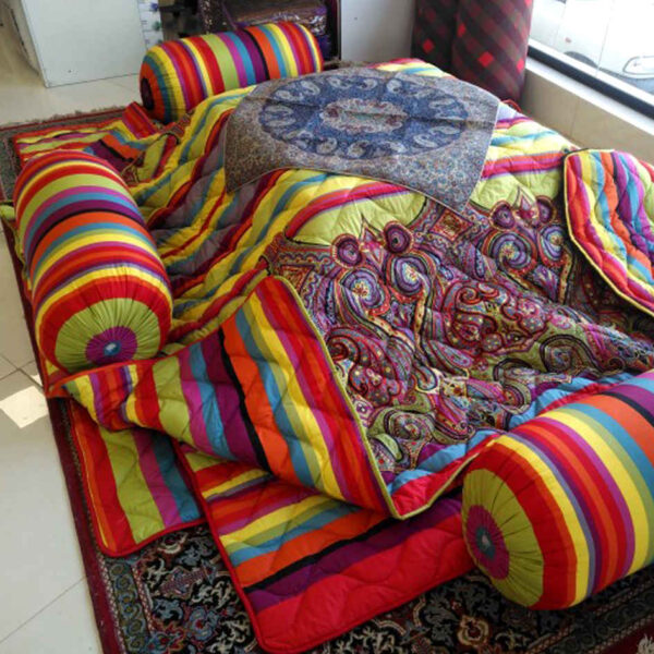 طاولة كورسي خشبية إيرانية - قابلة للطي ومحمولة 70R