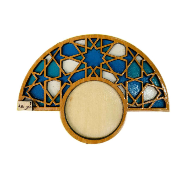 کوستر هندسي خشبي بتصميم كيانا (×٢)