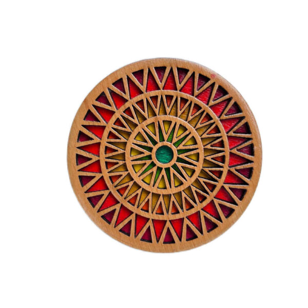 کوستر هندسي خشبي بتصميم رائكا (×٢)