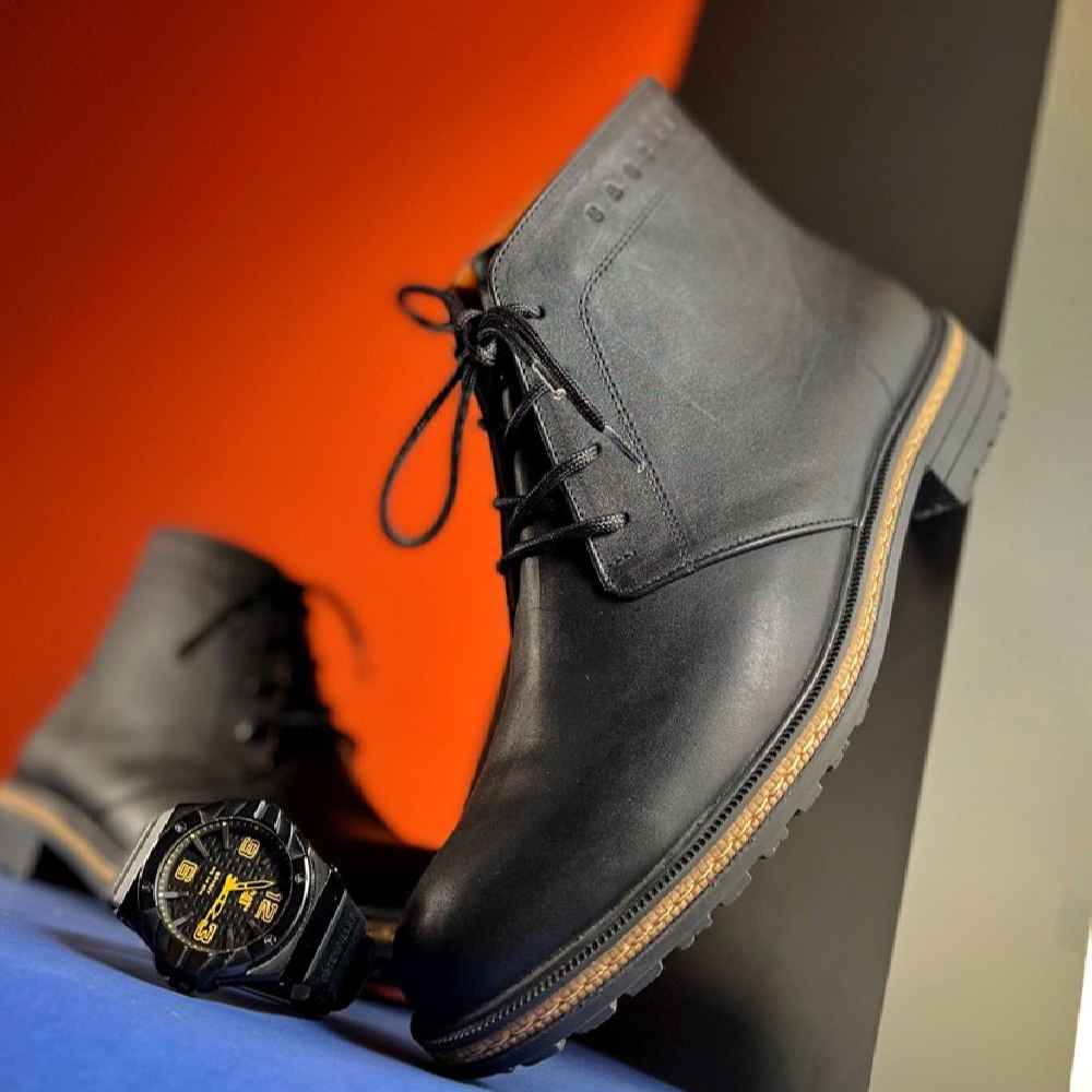 بوتات كاحل جلدية للرجال – نموذج 217