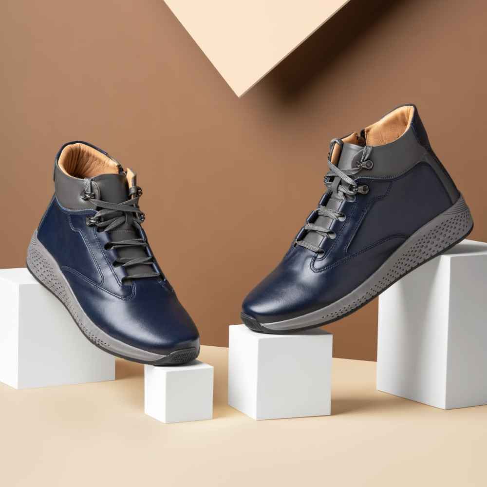 بوتات كاحل جلدية للرجال – نموذج A243