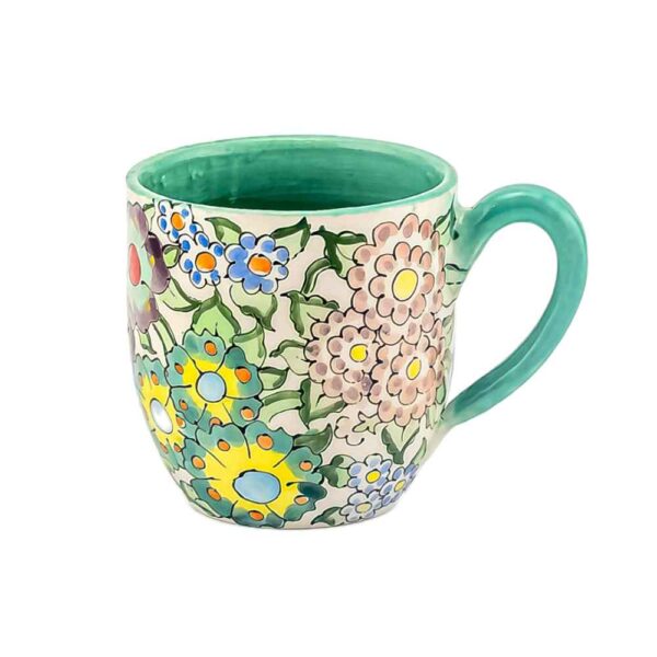 كوب فني من الفخار المصنوع يدويًا موديل جولدار