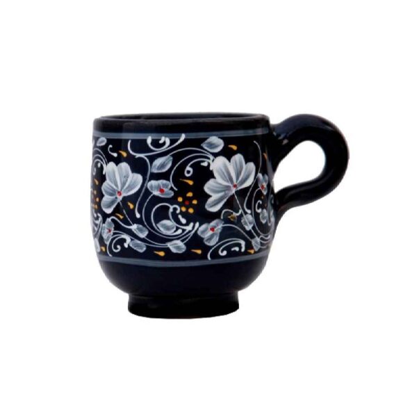 كوب فني فخاري مصنوع يدويًا - نموذج إيليا