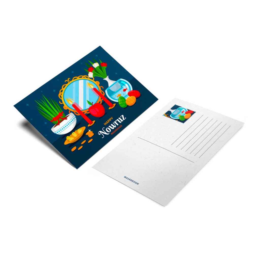 بطاقة تهنئة النوروز السعيدة لعيد السنة الإيراني 4600646