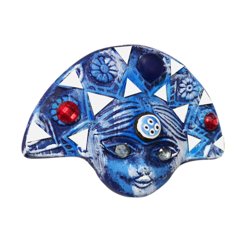 تميمة جدارية فخار مزخرف معلق على الحائط موديل نور