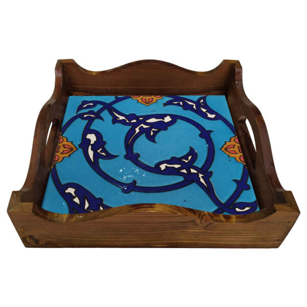 صينية هالة اليدوية – بسحر فارسي، مثالية للتقديم الخفيف