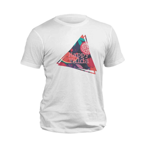 تيشيرت "يلدا سعيد" موديل 3891389 – تيشيرت احتفالي موسمي