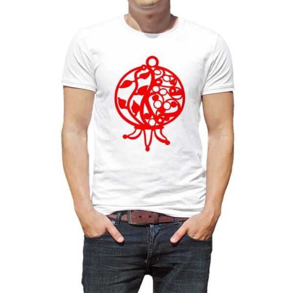 تيشيرت يلدا بنقشة الرمان موديل 3892653 – تيشيرت تراث ثقافي