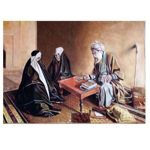 الرسم التصويري بالباستيل الواقعي الأصلي على الورق المقوى - مُنَجِّم