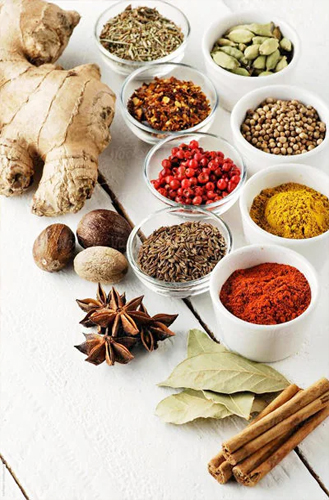 شراء الأعشاب والتوابل