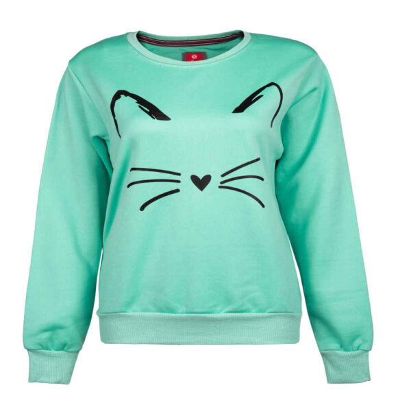 سويت شيرت نسائي من القطن موديل 57627