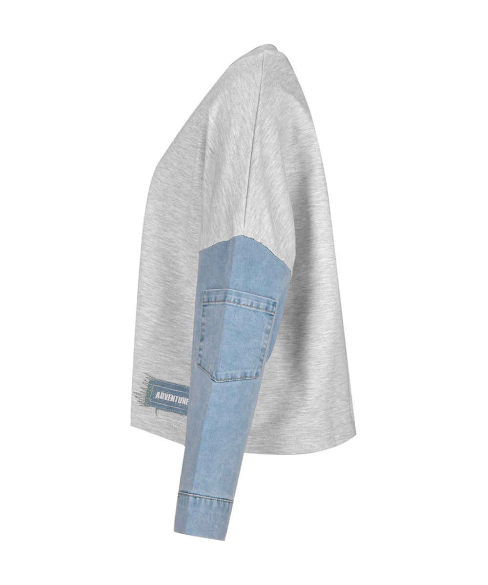 سويت شيرت نسائي من القطن موديل 85095