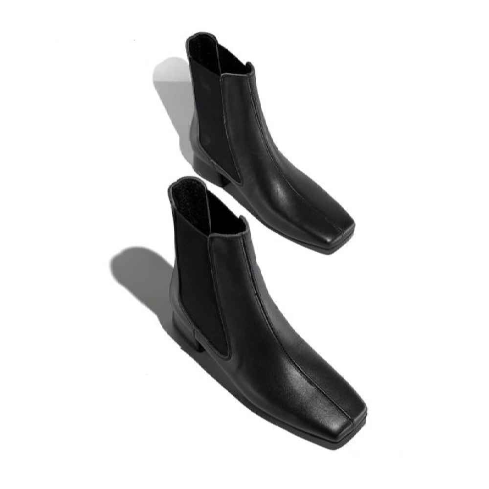 بوتات تشيلسي جلدية للنساء – موديل 188