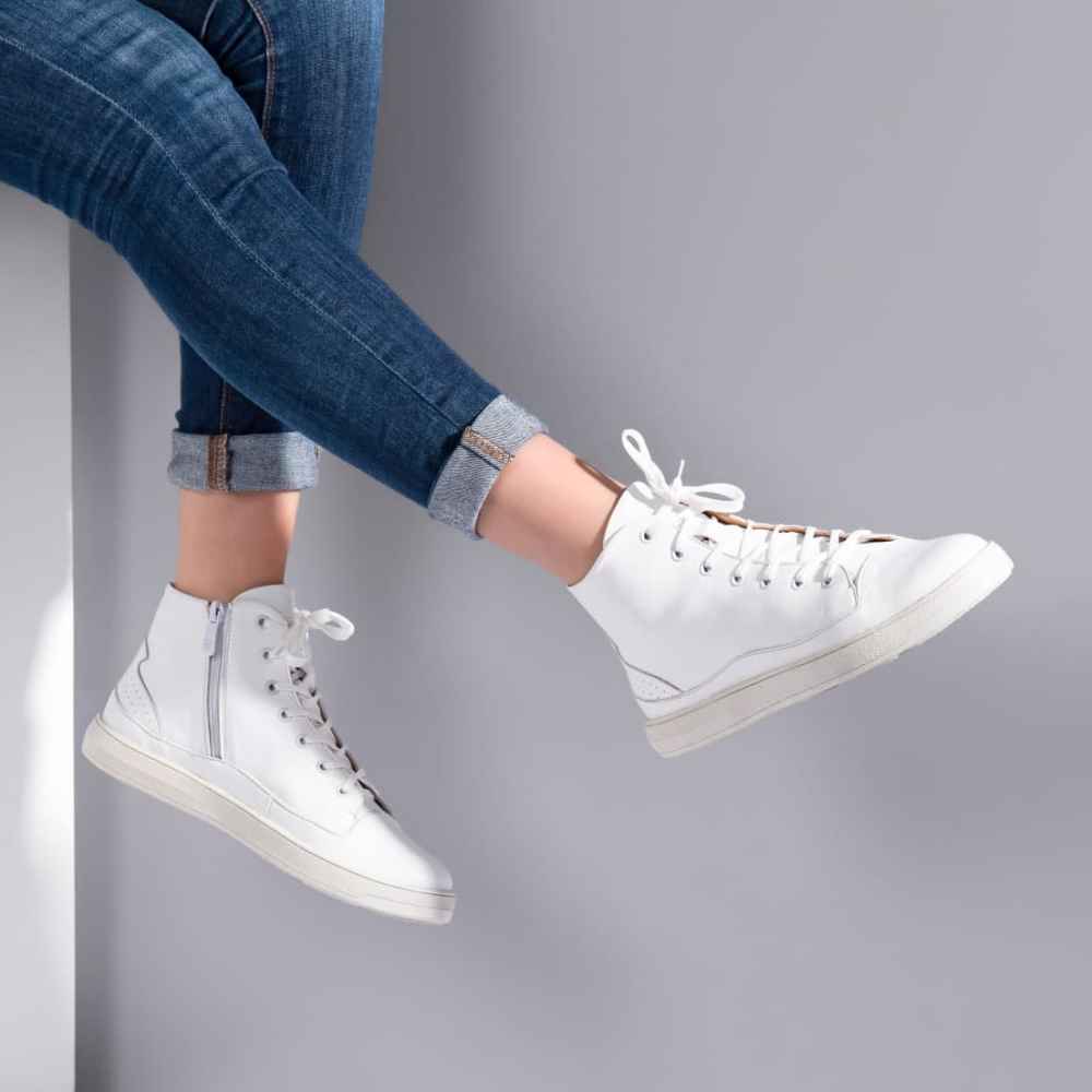 بوتات كاحل جلدية للنساء – نموذج A211