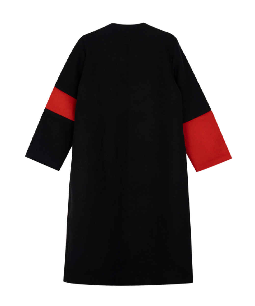 معطف قطني ذو صدرين للنساء – 36901