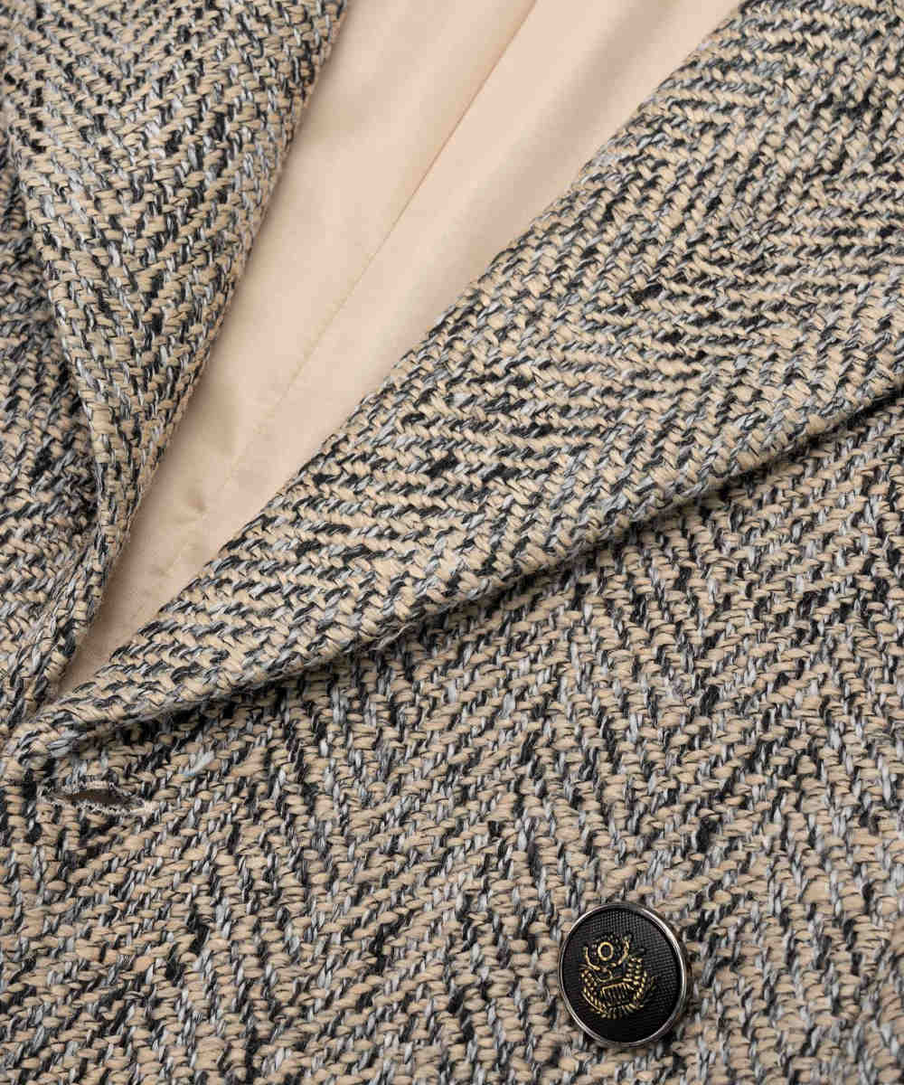 معطف شتوي قطني ذو صدرين للنساء – مريح وكلاسيكي